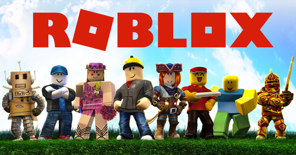 Robloxを使ったゲーム制作授業のようす